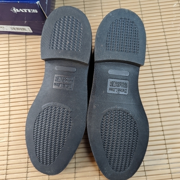 Bates Dress ,Formal, wedding, prom Uniform Shoe Men's Size 10.5 E High Gloss Bla - Picture 10 of 10